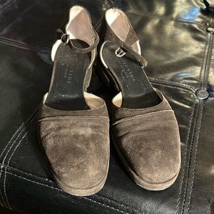 Valentine Sweet P Brown Suede shoes size 8.5